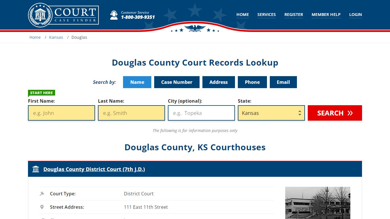 Douglas County Court Records | KS Case Lookup - CourtCaseFinder.com
